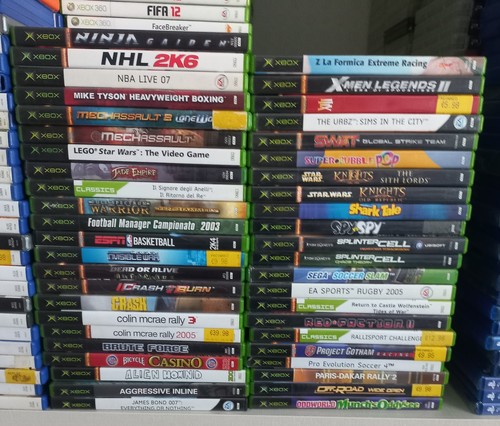 Lotto stock giochi xbox - stock,