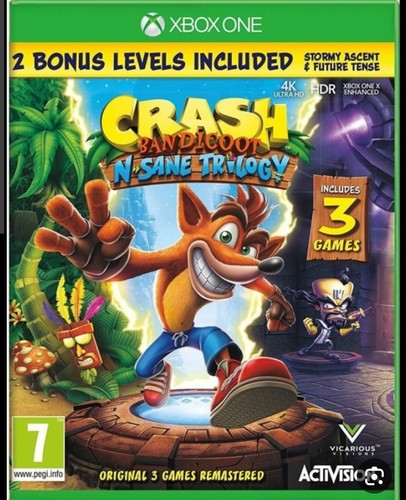 Crash bandicoot sane trilogy - bandicoot,