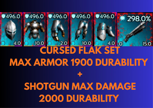 Cursed flak set - set, arca