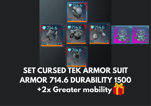 Cursed tek armatura tuta - tek,