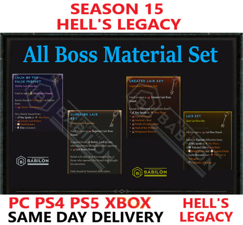 Season diablo all boss - diablo, 4