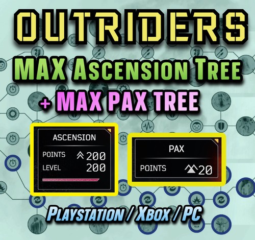 Outriders max pax - pax, &